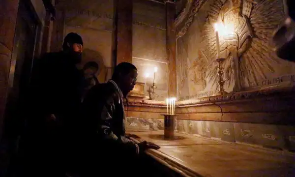 [Christ Lover] Zambian President Visits The Tomb Of Jesus While On His Visit To Israel [See details]